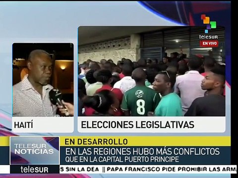 Haití registra saldo favorable en elección legislativa