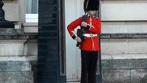 Buckingham Palace Royal Guard in a rage.avi