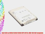 Dell 630 m 6000/9200/9300/XPS M170 HDD 160 GB Festplatte