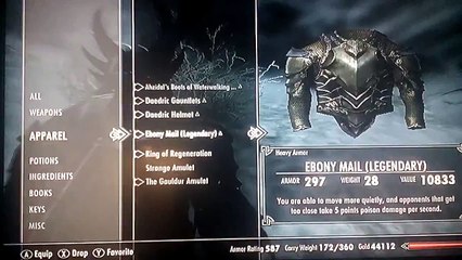 Secret best armor in the Elder Scrolls V skyrim