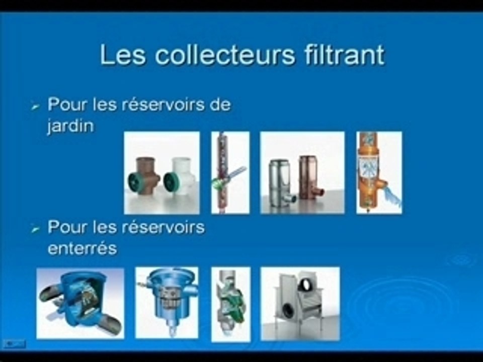 Récupération d'eau de pluie