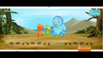 Dinosaur Train Dino Tracks Cartoon Animation PBS Kids Game Play Walkthrough