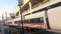 【鉄道動画】日暮里駅にて　E231系&E657系「ひたち」通過シーン