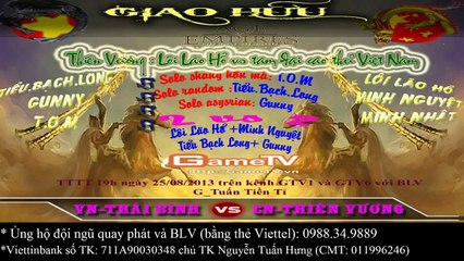 AOE  Việt Trung Gunny vs Tiểu Lâm random t3