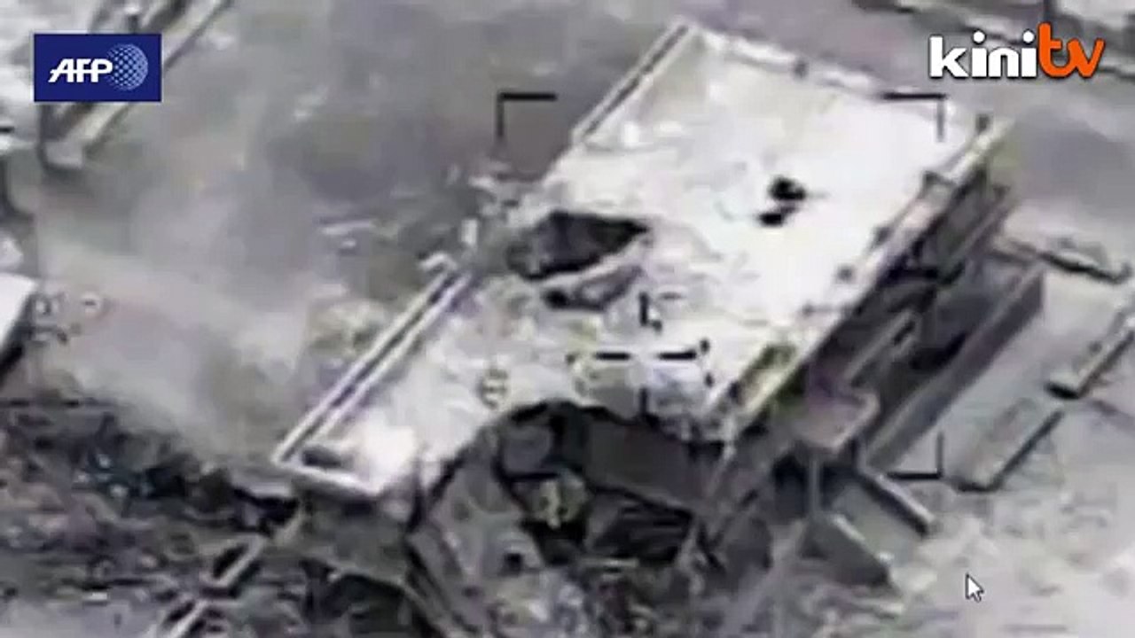 US, Arab allies strike IS jihadists in Syria