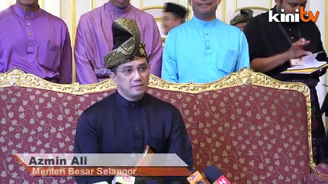 MB Azmin: Exco baru angkat sumpah Jumaat ini