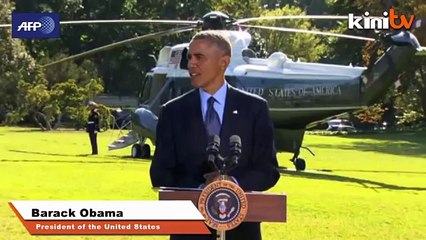 Obama: Serangan ke atas IS buktikan Amerika tak keseorangan