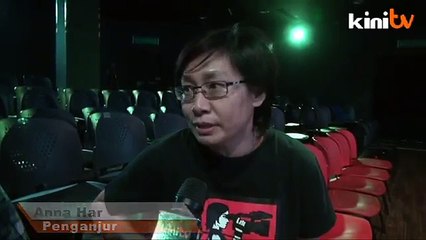 Penonton, pembuat filem kongsi emosi pada festival filem