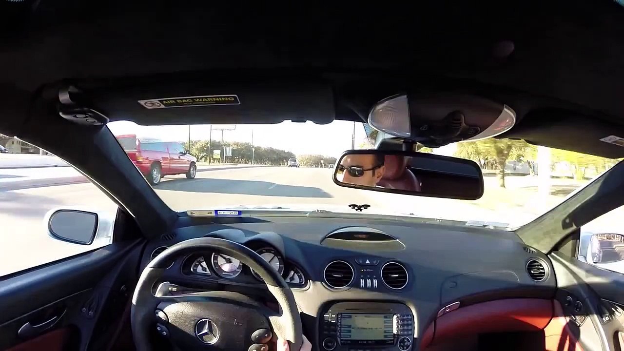SL55 AMG GoPro Drive