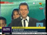 Argentina: Massa es candidato presidencial por el Frente Renovador