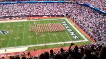 Texas A&M Band Half Time Show (Texans vs. Colts 9/11/11)