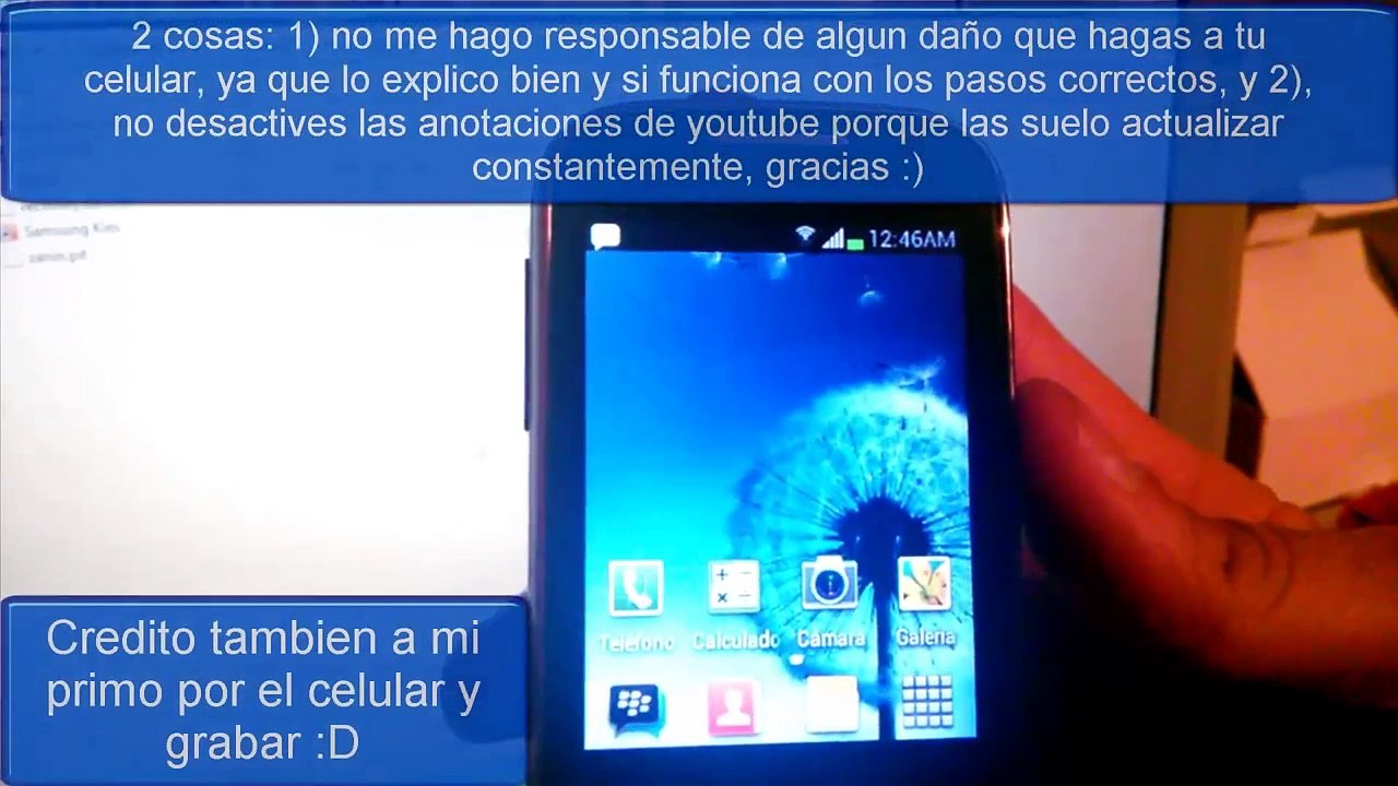 ROOT y Recovery: Samsung Galaxy Chat (GT-B5330, B5330L y B5330B) / Facil, Español, Explicado / JHET