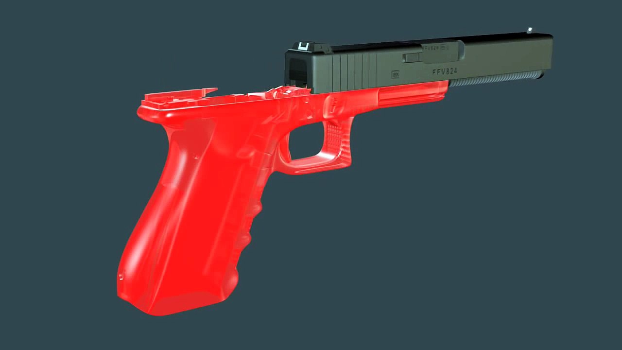 3D Glock Animation - How to disassemble and reassemble the G20