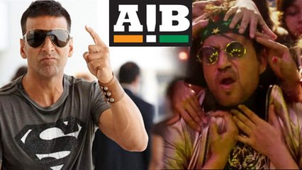 Akshay Kumar Upset With Irrfan Khan | AIB Spoof