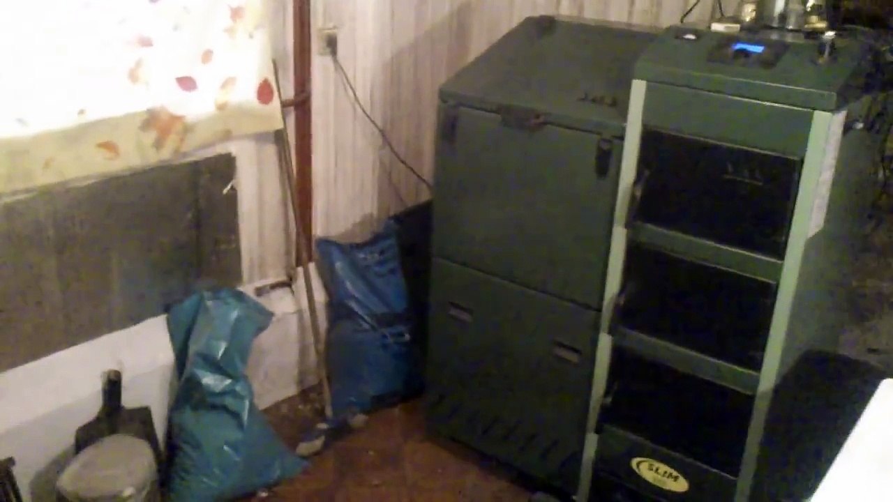 SAS Slim 17 kW Praca kotła ustawienia