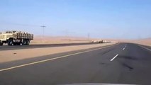 الجيش السعودي يتجه نحو الحدود الاردنيه