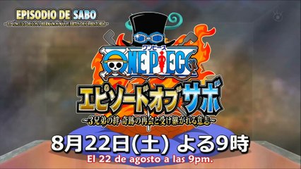 One Piece Episode of Sabo - The Three Brothers Bond - Trailer HD - Sub Español