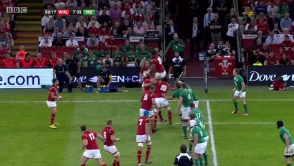 Le superbe essai de Justin Tipuric contre l'Irlande