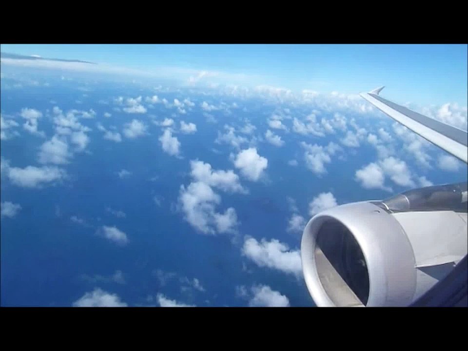 Jetstar Airbus A320 Landing - Perth to Bali (Denpasar), May 2010