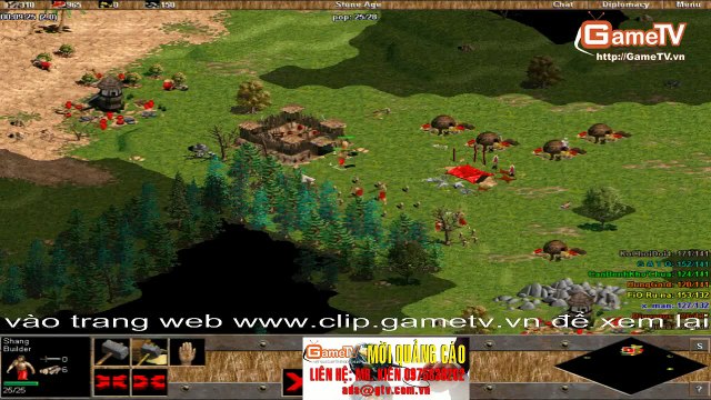 AOE Huyen thoai vs GameThaiNguyen C2 4