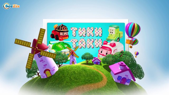 МУЛЬТИКИ - Робокар Поли и Машинки на строительной площадке. Мультики на Тики - Таки!