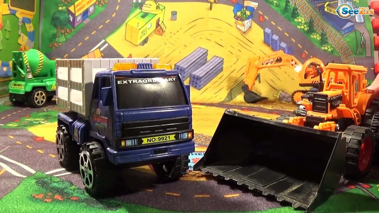 Мультики про Машинки для детей Грузовичок на Детской Площадке Город Машинок