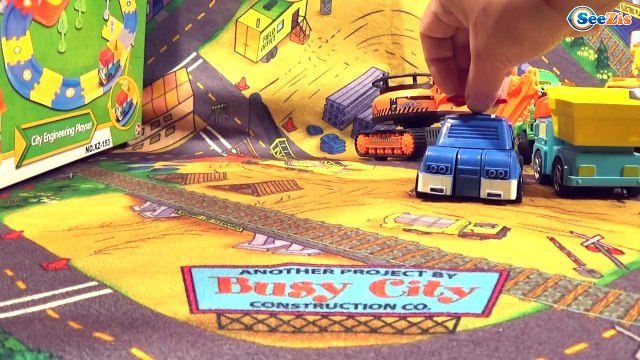 ✔ Мультики про Машинки Экскаватор на Детской Площадке Развивающие Мультфильмы