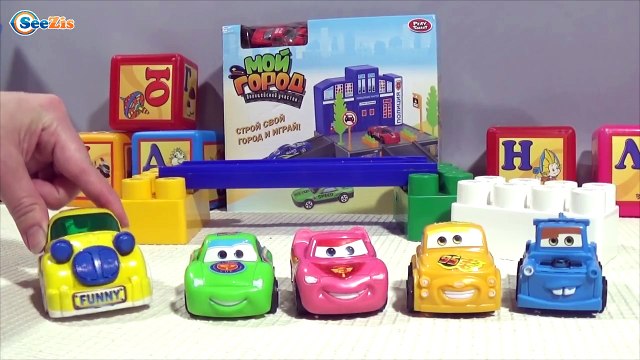 Мультики про машинки - Тики Таки! Машинки Собирают Пирамиду