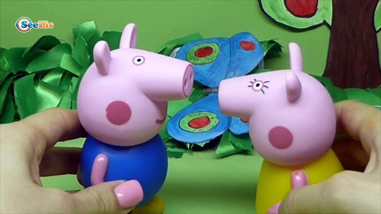 Свинка Пеппа Peppa Pig Киндер Сюрприз Kinder Surprise Eggs Тачки Мультфильмы для детей. серия 19.