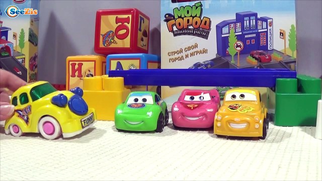 Мультики про МАШИНКИ, ВСЕ СЕРИИ, дорожные знаки, светофор и МАШИНКИ - Тики Таки!