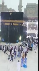Khana Kaba during rain