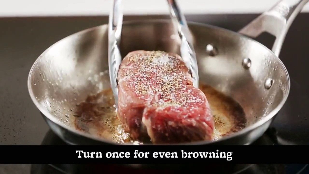 Filet Mignon: Recipe: How To Cook: Perfect Filet Mignon: BEST:Pan/Oven:Di Kometa-Dishin' W