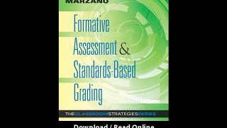 Formative Assessment And Standards-Based Grading Classroom Strategies That Work EBOOK (PDF) REVIEW