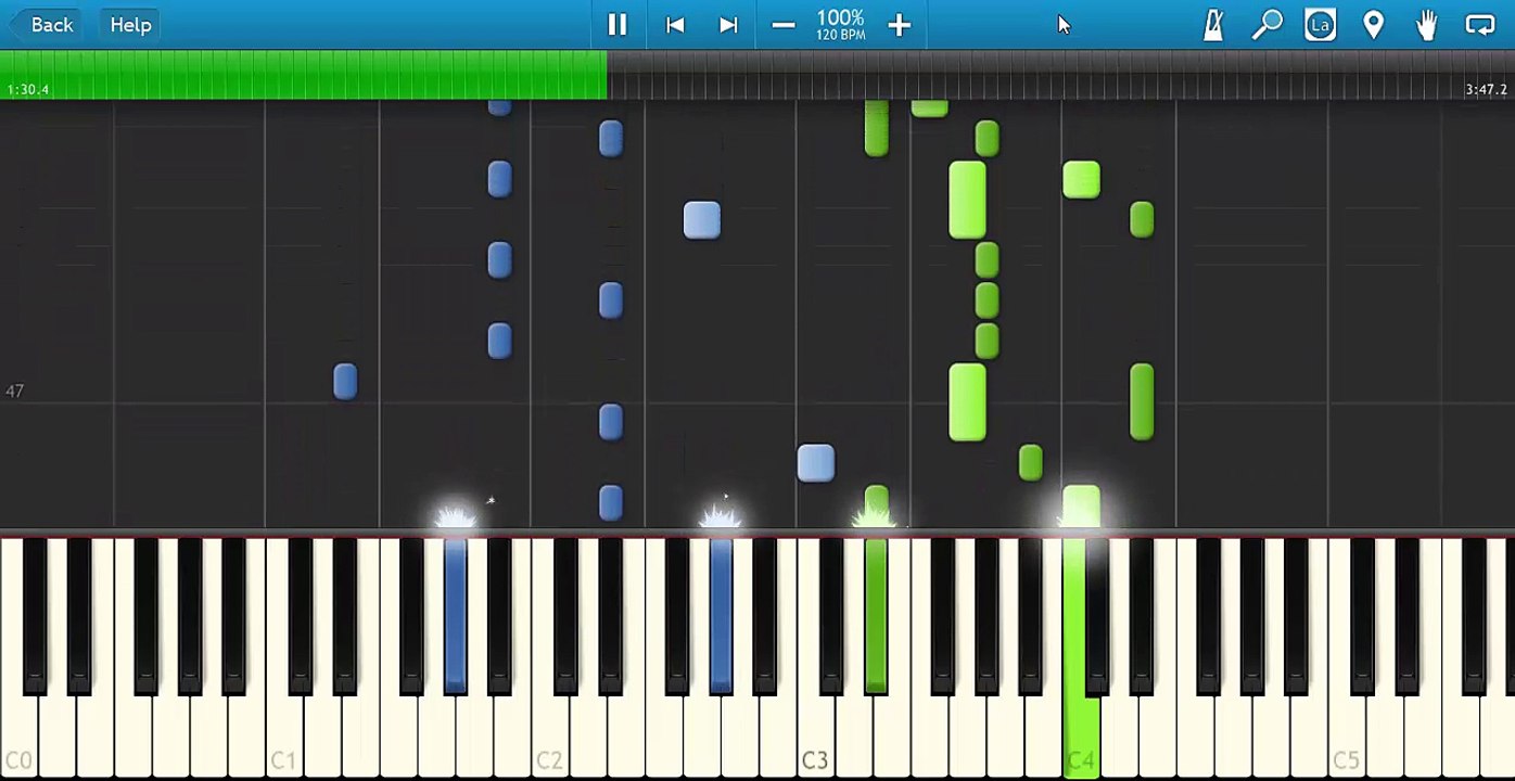 Mine - Taylor Swift (Synthesia)