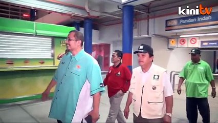 Ronda di LRT:  Polis arah Unit Amal PAS bersurai