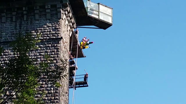 Sauts délires à la Souleuvre 9 aout 2015