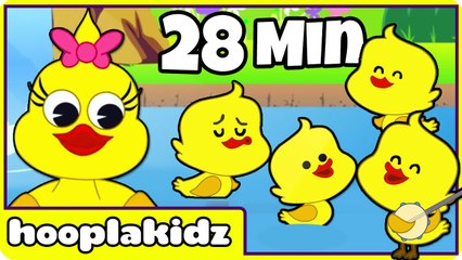 Five Little Ducks - Nursery Rhyme Compilation
