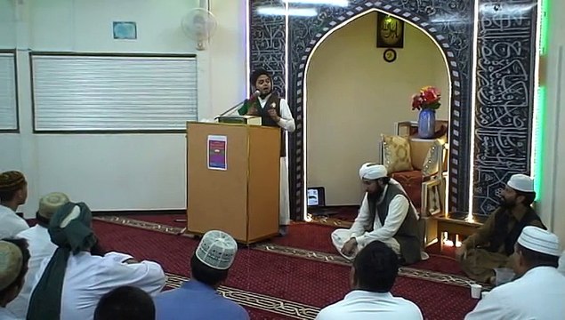 حافظ قاری حسن رضا خان صاحب محفل حمد و نعت یاشیو غوثیہ مسجد جاپان8/8/2015