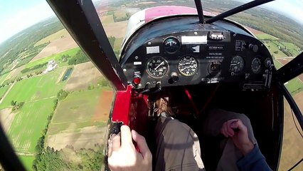 Tail Dragger check ride - Mastering the dying art - Flying - POV