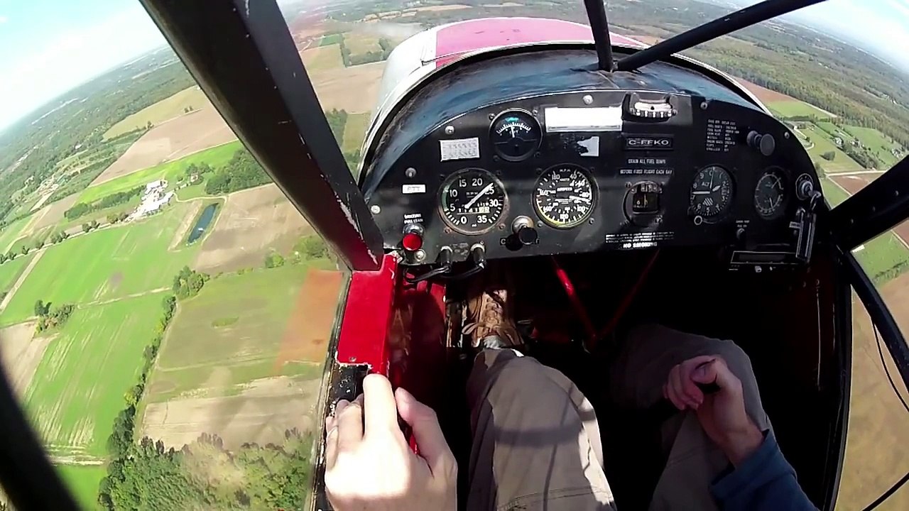 Tail Dragger check ride - Mastering the dying art - Flying - POV