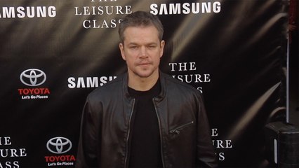 Matt Damon // Project Greenlight Season 4 "The Leisure Class" Premiere