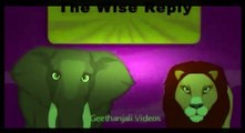 ʬ Tales of Panchatantra - Moral Stories for Kids - The Wise Reply - Animal Stories - Animated Cartoo
