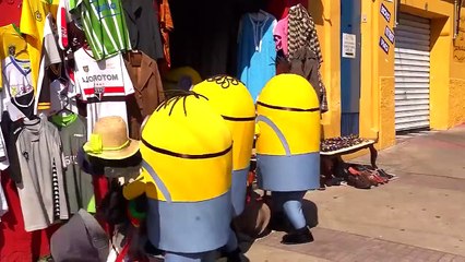 Déguisés en Minions, ils mettent Rio sans dessus dessous