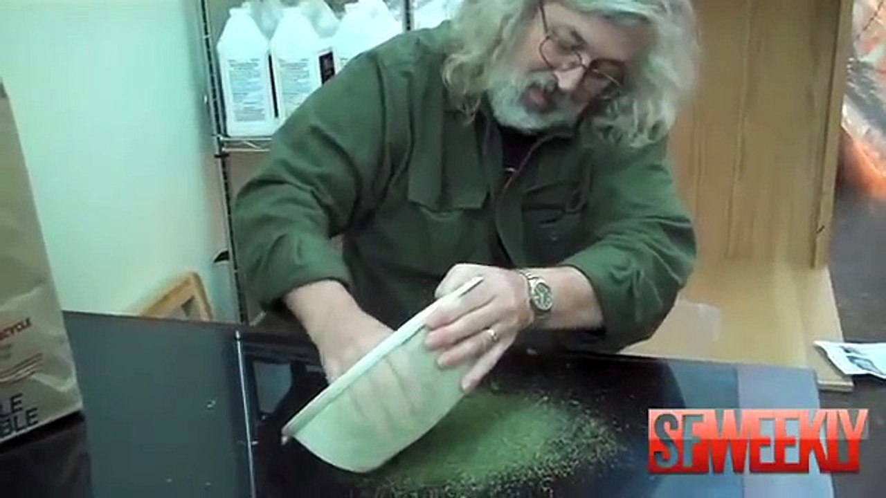 Steve Smith of HopeNet Demonstrates How to Make Hash
