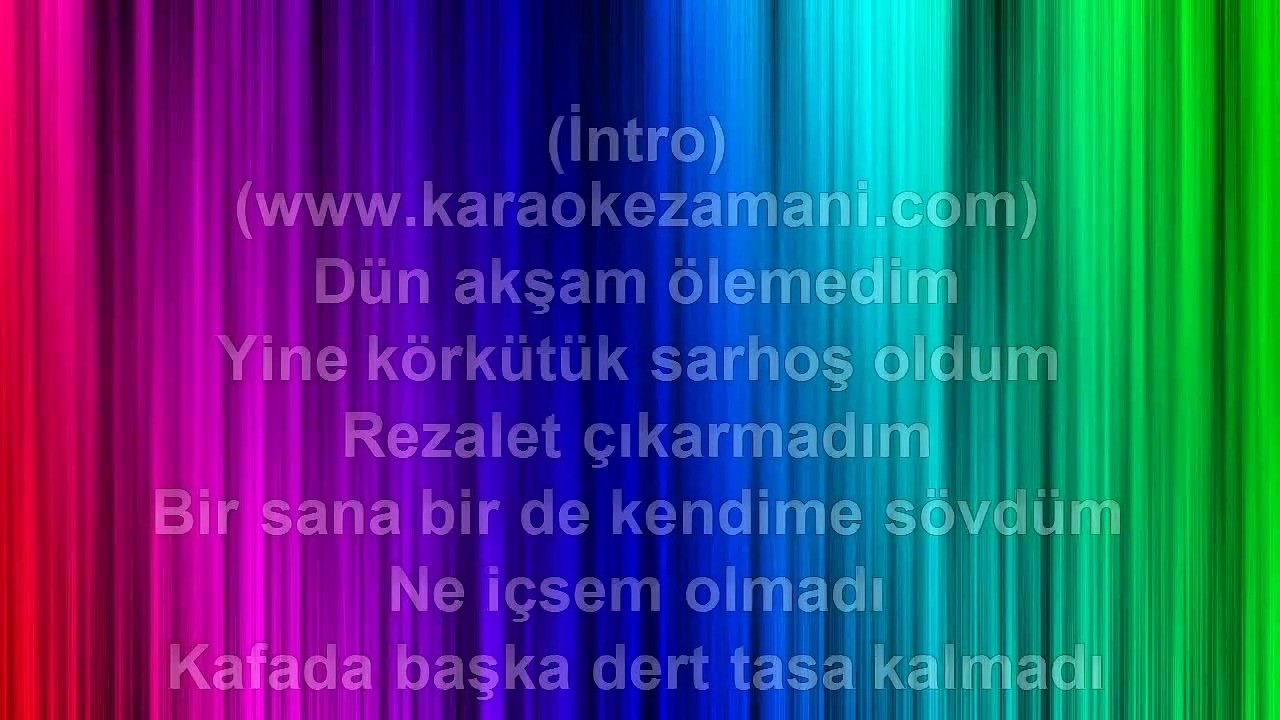 Grup Seksendört - Hayır Olamaz - 2011 TÜRKÇE KARAOKE