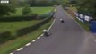 Impressive Motorcycle Driver Accident during Ulster Grand Prix - Guy Martin 2015