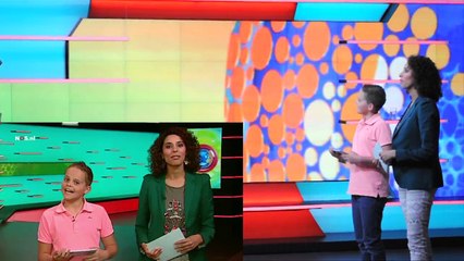 Jesse Kuijper presenteert het Jeugdjournaal