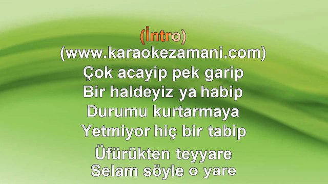 Grup Vitamin ‐ Üfürükten Teyyare - 1996 TÜRKÇE KARAOKE