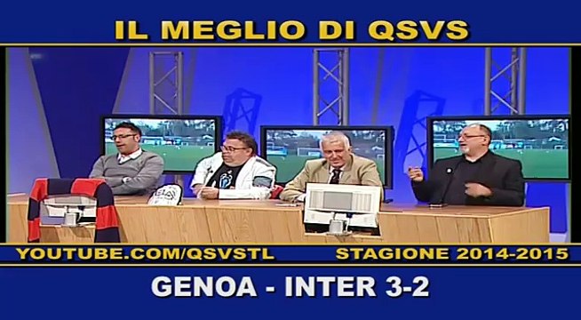 QSVS - I GOL DI GENOA - INTER 3-2 - TELELOMBARDIA / TOP CALCIO 24