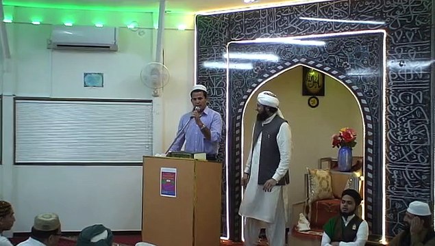 جاوید نیازی صاحب ہدیہ حمد و نعت محفل حمد و نعت یاشیو غوثیہ مسجد جاپان8/8/2015